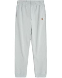 Maison Kitsuné - Hose Mit Logo-Patch - Lyst