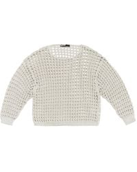 Bimba Y Lola - Maglione Lavorato All'Uncinetto - Lyst