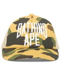 A Bathing Ape - 1St Camo Baseball Cap - Lyst