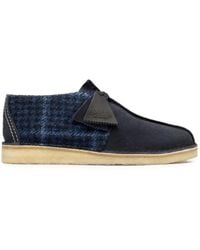 Clarks - Desert Trek Tweed Sneakers - Lyst