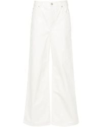 Loewe - White High-waisted Jeans - Lyst