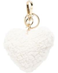 La Milanesa - Heart-Shaped Bag Charm - Lyst