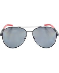 Ferrari - Pilot-Frame Sunglasses - Lyst