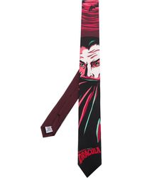 Moschino Corbata Dracula de x Universal - Rosa