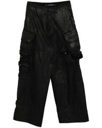 Julius - Cargo Broek Met Gecoate Afwerking - Lyst