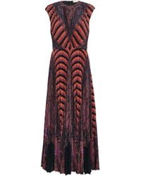 Ulla Johnson - Robe Longue Sans Manches Violeta À Design Plissé - Lyst