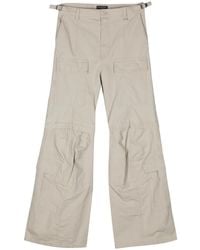 Balenciaga - Flared Cargo Trousers - Lyst