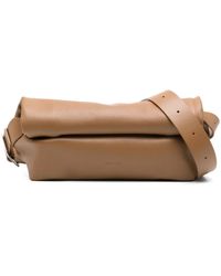 Jil Sander - ロールアップ ショルダーバッグ S - Lyst