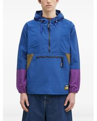 Human Made - Felpa Con Design Color-Block E Cappuccio - Lyst