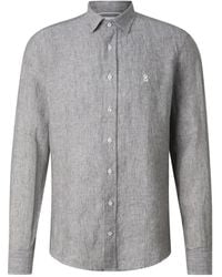 Bogner - Timi Striped Linen Shirt - Lyst