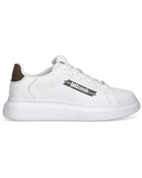 Just Cavalli - Logo-Print Sneakers - Lyst