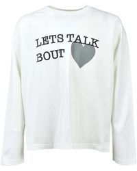CEDARWOOD - Ats Slogan-Print Long-Sleeve T-Shirt - Lyst