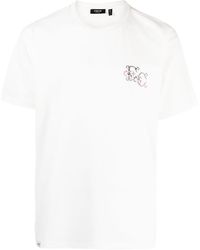 FIVE CM - Embroidered-logo Cotton T-shirt - Lyst
