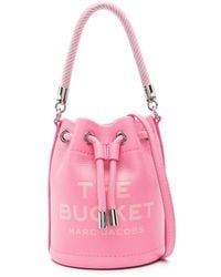 Marc Jacobs - The Leather Mini Bucket Bag - Lyst