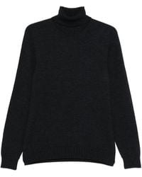 Drumohr - Turtleneck Ribbed-Neck Sweater - Lyst