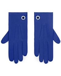 Ami Paris - Handschoenen Van Gekorreld Leer - Lyst