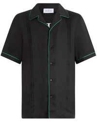 Philipp Plein - Linen Bowling Shirt Plein Tennis - Lyst