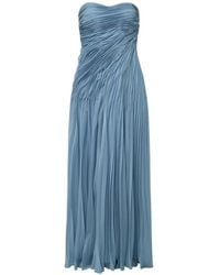 AMUR - Robe-Bustier Elea À Design Plissé - Lyst