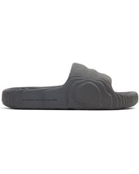 adidas - Adilette Textured Slide Sandals - Lyst