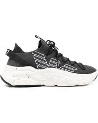 EA7 - Logo Sneakers - Lyst