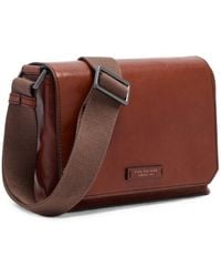 The Bridge - Leather Messenger Bag - Lyst