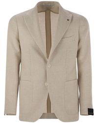 Tagliatore - Two-Button Patch-Pockets Blazer - Lyst