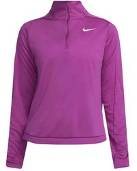 Nike - Dri-fit Pacer Hz "violet/reflective Silver" トップ - Lyst