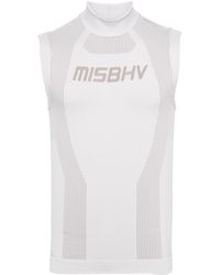 MISBHV - Sportweste mit Jacquard-Logo - Lyst
