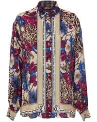 Just Cavalli - Floral-Print Shirt - Lyst