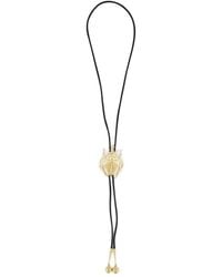 La DoubleJ - Scarab-Motif Cow Tie Necklace - Lyst