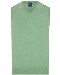 Fedeli - V-Neck Vest - Lyst