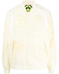 Barrow - Tonal-Appliqué Varsity Jacket - Lyst