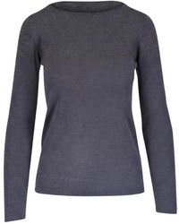 Brunello Cucinelli - Fine-Knit Boat-Neck Cashmere Sweater - Lyst