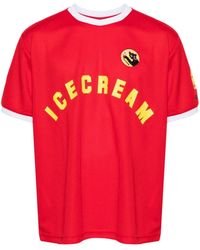 ICECREAM - Soccer Logo-patch T-shirt - Lyst