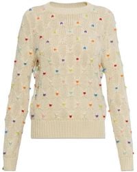 Isabel Marant - Priyanka Bead-Embellished Sweater - Lyst