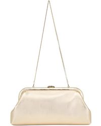 Jimmy Choo - Skylar Leather Clutch Bag - Lyst