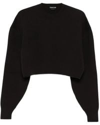 Tom Ford - Round-Neck Cropped Sweater - Lyst
