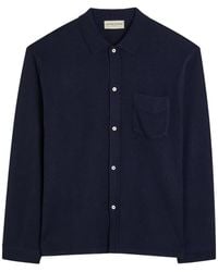 Officine Generale - Button-Up Long-Sleeve Shirt - Lyst