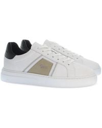 Harmont & Blaine - Baskets En Cuir À Logo Brodé - Lyst