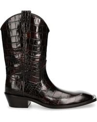 Martine Rose - Leather Boots - Lyst
