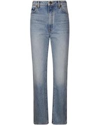 KHAITE - Jean En Coton Stretch - Lyst