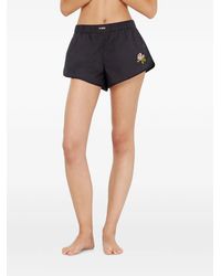 DIESEL - Boxer En Coton À Fleurs Brodées - Lyst