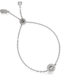 KARL LAGERFELD - Crystal-Embellished Chain Bracelet - Lyst