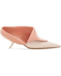 Ferragamo - Eva Pointed-Toe Mules - Lyst