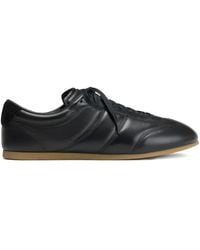 Lemaire - Soft Leather Runner Sneakers - Lyst