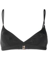 Stella McCartney - Crystal-Star Triangle Bikini Top - Lyst