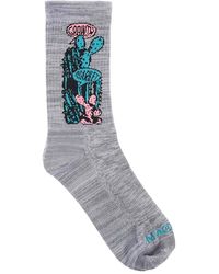 Market - Contrasting-Design Socks - Lyst