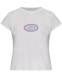 Mother - T-Shirt The Lil Sinful À Patch Logo - Lyst