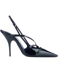 Miu Miu - 105Mm Slingback Pointed-Toe Pumps - Lyst
