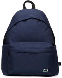 Lacoste - Croc Rucksack Mit Logo-Patch - Lyst